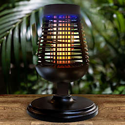 PIC® Solar Insect Killer Torch with LED Flame Effect in Black
