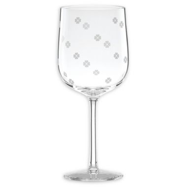kate spade new york Clover™ Wine Glasses (Set of 2) | Bed Bath & Beyond