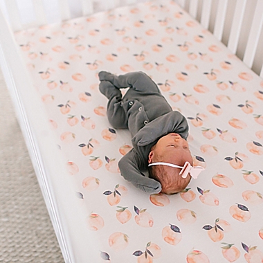 Copper Pearl&trade; Premium Fitted Crib Sheet in Caroline. View a larger version of this product image.