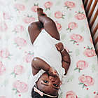 Alternate image 4 for Copper Pearl&trade; Grace Premium Fitted Crib Sheet in Pink Flower