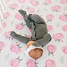 Alternate image 7 for Copper Pearl&trade; Grace Premium Fitted Crib Sheet in Pink Flower