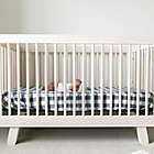Alternate image 1 for Copper Pearl Scotland Premium Fitted Crib Sheet in Plaid