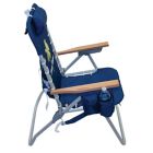 Alternate image 6 for Tommy Bahama 4-Position Backpack Hi Boy Beach Chair in Blue