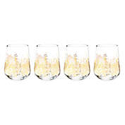 Portmeirion&reg; Sara Miller London Stemless Wine Glassses (Set of 4)
