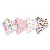 Copper Pearl&trade; 4-Pack Olive Bandana Bibs