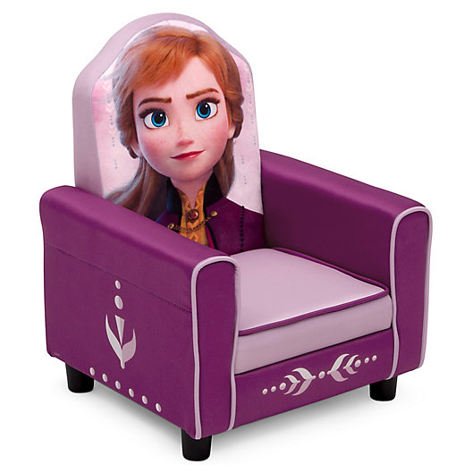 Alternate image 1 for Disney Frozen II Anna Figural Chair in Purple by Delta Children