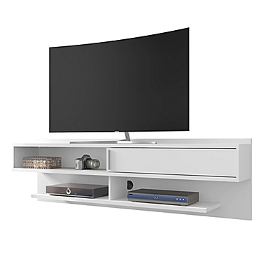 Manhattan Comfort Addison 70.86-Inch TV Stand in White. View a larger version of this product image.