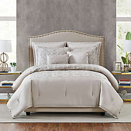 5th Avenue Lux® Riverton 7-Piece Queen Comforter Set in Gold