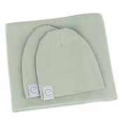 Ely&#39;s &amp; Co. Size NB &amp; 0-3M 3-Piece Swaddle &amp; Beanie Set