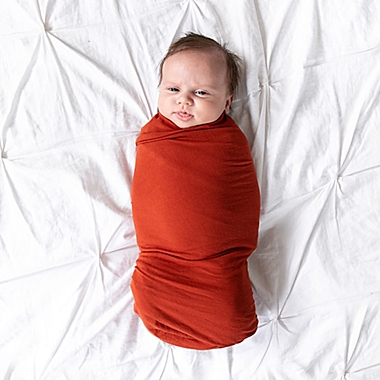 Copper Pearl Rust Swaddle Blanket. View a larger version of this product image.