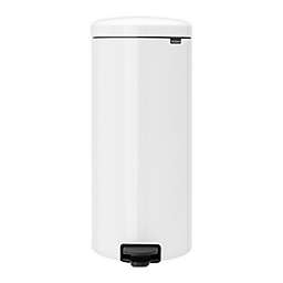 Brabantia® Newicon 30-Liter Step-On Trash Can in White