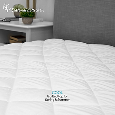 SensorPEDIC All Seasons Reversible Queen Mattress Pad. View a larger version of this product image.