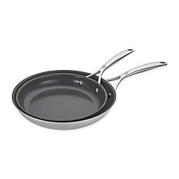 ZWILLING® Energy Plus Nonstick Stainless Steel 2-Piece Fry Pan Set in Graphite Grey