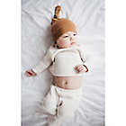 Alternate image 1 for Copper Pearl&trade; Size 0-4M Camel Top Knot Hat