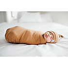 Alternate image 2 for Copper Pearl&trade; Size 0-4M Camel Top Knot Hat