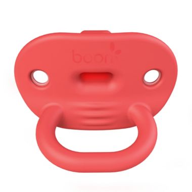 Boon JEWL Orthodontic Silicone Stage 2 Four-Pack Pacifier in Pink. View a larger version of this product image.