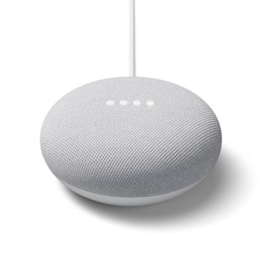 Google Nest Mini 2nd Generation with Google Assistant in Chalk. View a larger version of this product image.