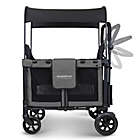 Alternate image 2 for WonderFold Wagon W2 Double Folding Stroller Wagon in Charcoal Grey