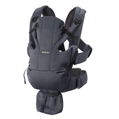 BABYBJ&Ouml;RN&reg; 3D Mesh Baby Carrier Free in Anthracite. View a larger version of this product image.