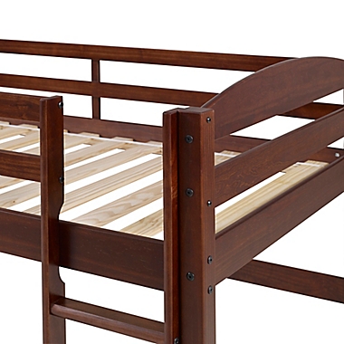 Forest Gate&trade; Twin Low-Loft Bed in Walnut. View a larger version of this product image.