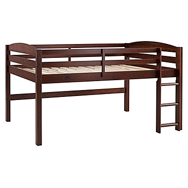 Forest Gate&trade; Twin Low-Loft Bed in Walnut. View a larger version of this product image.