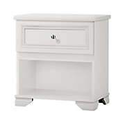 South Lake 1-Drawer Nightstand in White