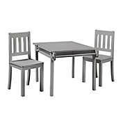 Imagination 3-Piece Table and Chairs Set in Grey