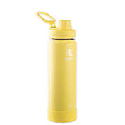 Takeya&reg; Actives 24 oz. Insulated Stainless Steel Water Bottle with Spout Lid in Canary