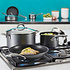 Alternate image 5 for Circulon&reg; Elementum&trade; Nonstick 10 qt. Hard-Anodized Covered Stock Pot in Oyster Grey