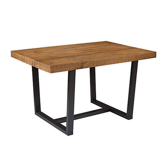 Rustic Solid Wood Dining Table, Harper Reclaimed Hardwood Dining Tables