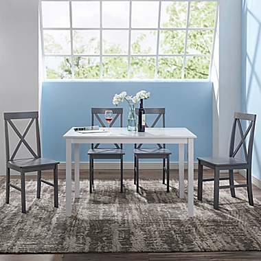 Forest Gate&trade; Wheatridge 5-Piece Dining Set in Grey. View a larger version of this product image.