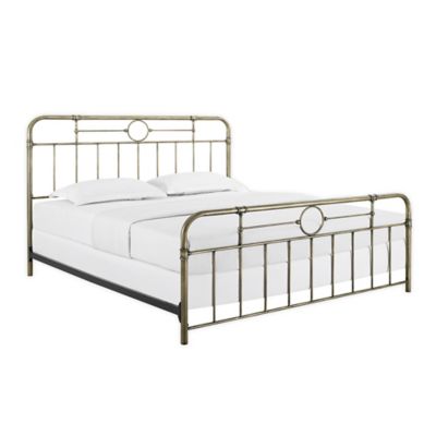 Forest Gate&trade; King Metal Pipe Bed in Bronze