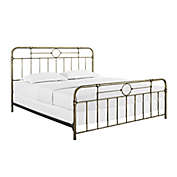 Forest Gate&trade; King Metal Pipe Bed in Bronze