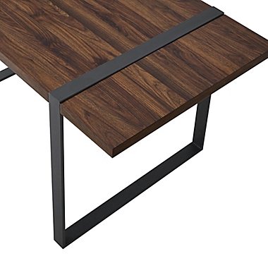 Forest Gate&trade; Zeke Dining Table in Dark Walnut. View a larger version of this product image.
