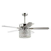 JONATHAN Y Brandy 52-Inch 3-Light LED Ceiling Fan with Remote Control