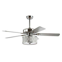 JONATHAN Y Circe 52-Inch 3-Light LED Ceiling Fan with Remote Control