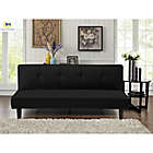 Alternate image 1 for Lifestyle Solutions&reg; Serta&reg; Perry 3-Seat Sofa in Black