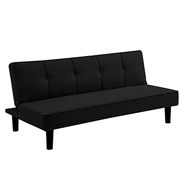 Lifestyle Solutions&reg; Serta&reg; Perry 3-Seat Sofa in Black. View a larger version of this product image.