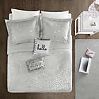 Alternate image 3 for Intelligent Design Zoey Metallic 5-Piece Full/Queen Triangle Printed Comforter Set