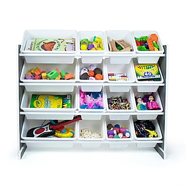 Humble Crew 16-Bin Toy Storage Organizer in Grey. View a larger version of this product image.
