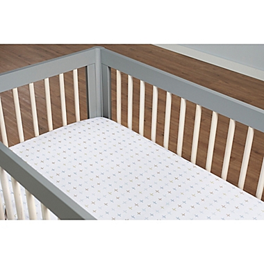just born&reg; Dream Ombre Nursery Bedding Collection in Grey. View a larger version of this product image.
