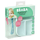 Alternate image 8 for BEABA&reg; 2-Piece Silicone Suction Meal Set in Rain