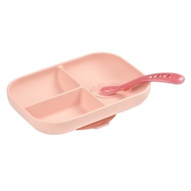 BEABA&reg; 2-Piece Silicone Suction Meal Set. View a larger version of this product image.