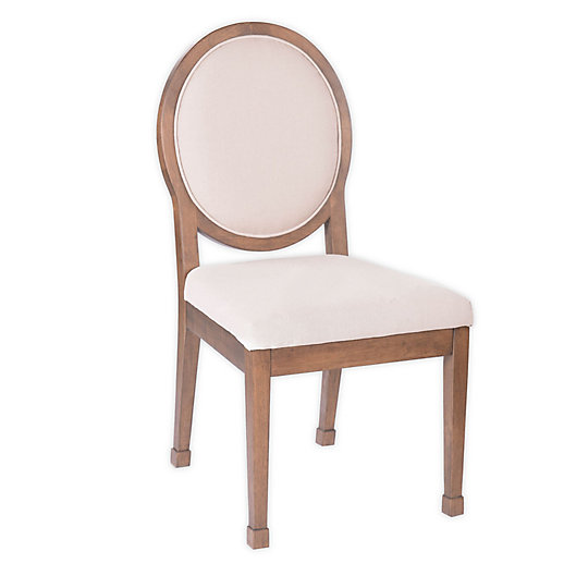 Bee Willow Vintage Dining Chair, White Vintage Wood Dining Chairs