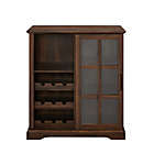 Alternate image 3 for Forest Gate&trade; Sliding Door Bar Cabinet in Walnut