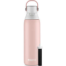 Brita® 20 oz. Filtering Stainless Steel Water Bottle in Rose