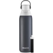 Brita&reg; Premium 20 oz. Filtering Stainless Steel Water Bottle