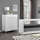 Alternate image 2 for Oxford Baby Holland 5-Drawers Chest in White