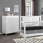 Alternate image 3 for Oxford Baby Holland 5-Drawers Chest in White