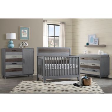 Soho Baby Cascade 6-Drawer Dresser in Grey. View a larger version of this product image.